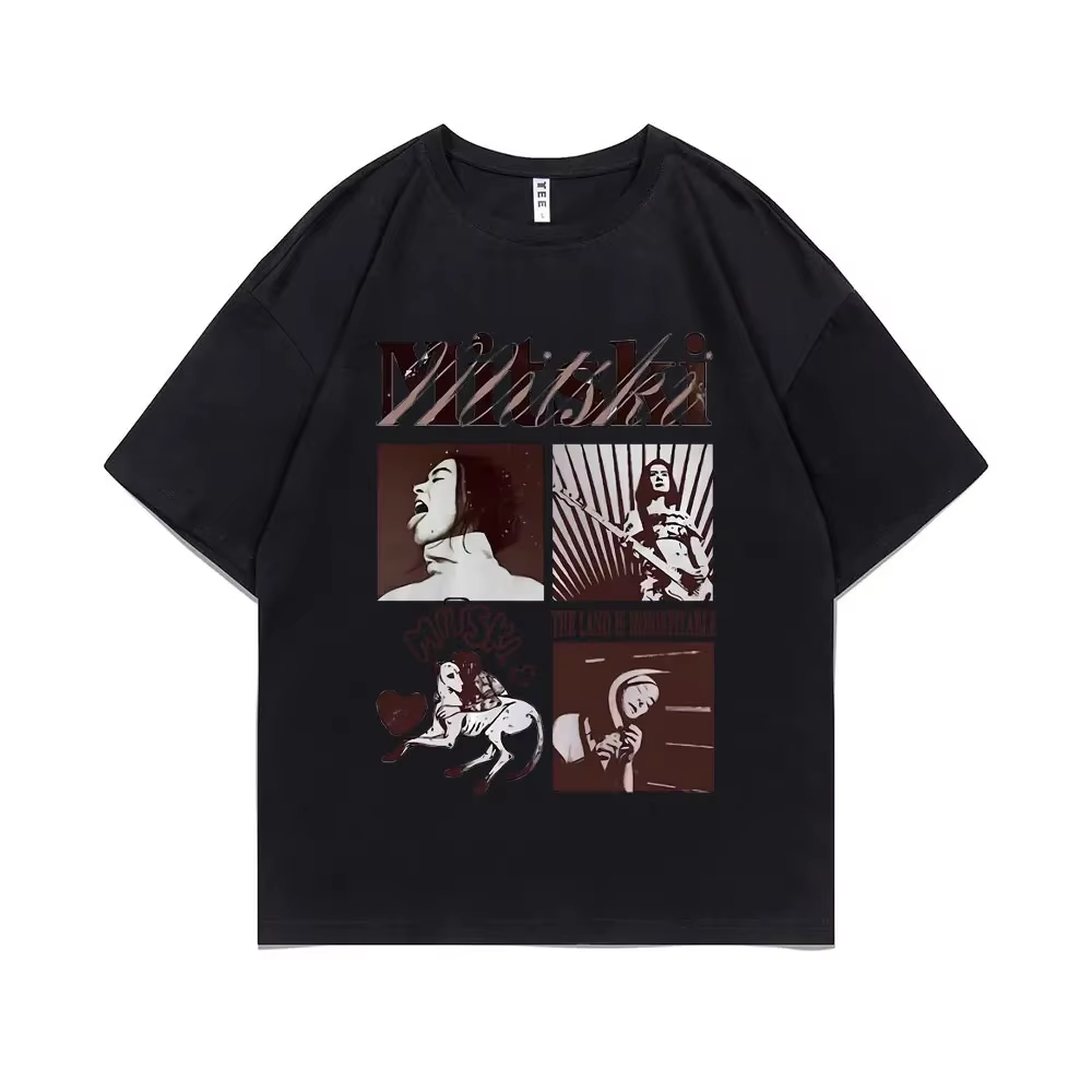Summer Clothing Words - Mitski Graphic Print T Shirt Men