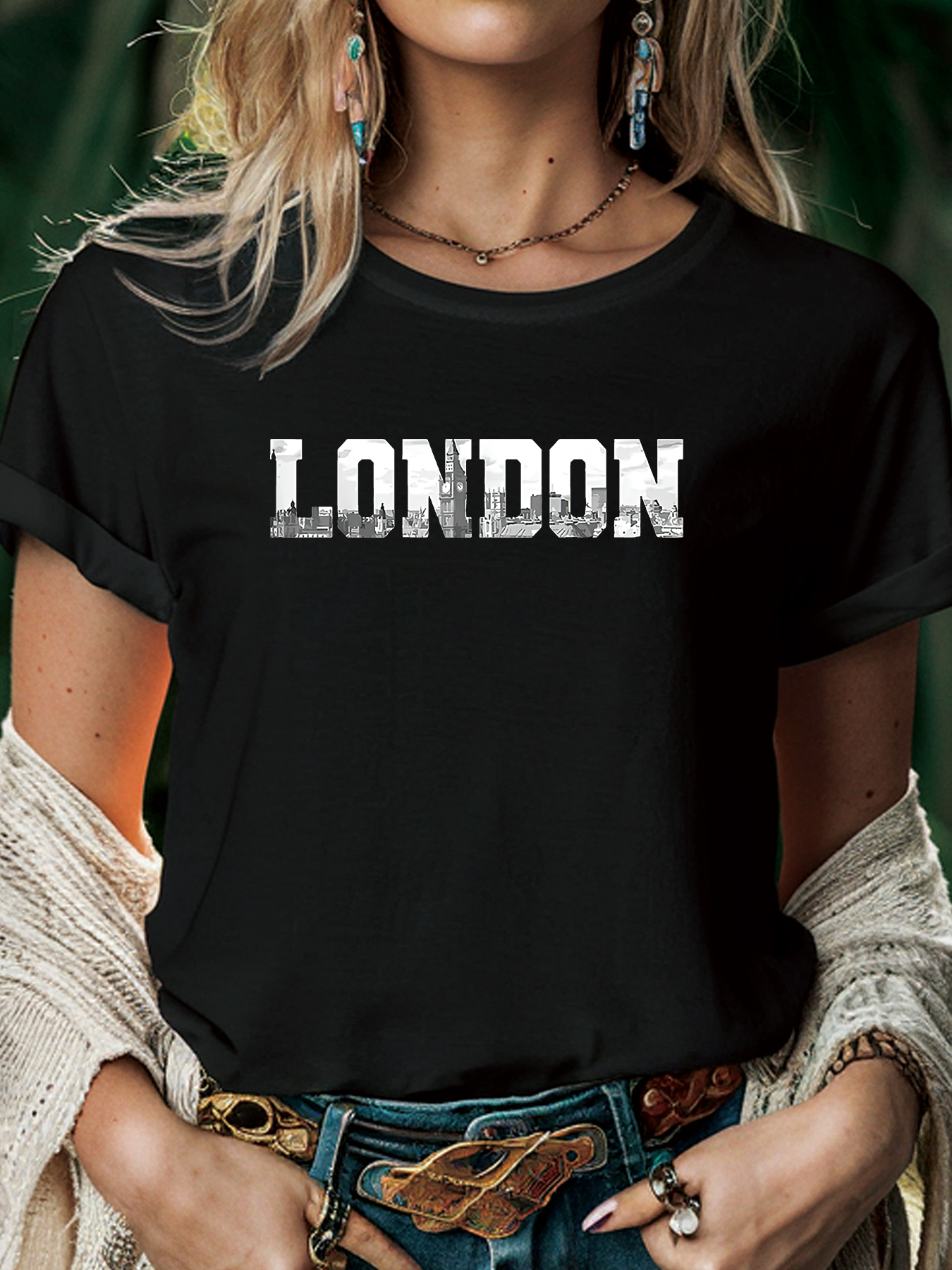 Summer Clothing London - London Women T Shirt Summer Fashion