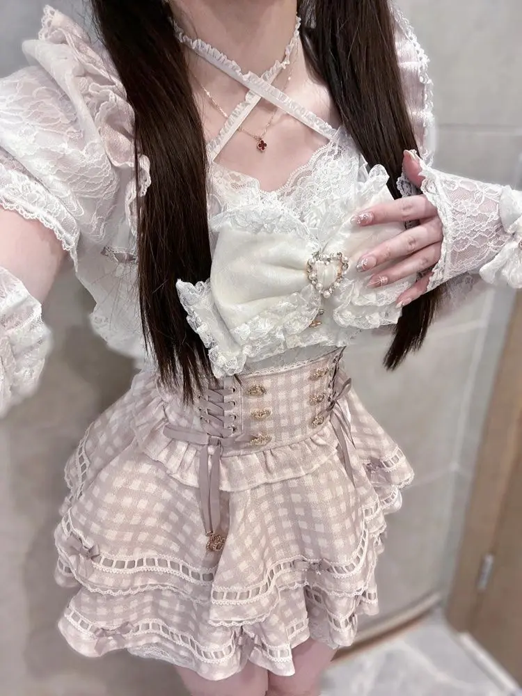 Summer Clothing Y2K - Summer Japanese Gothic Y2k Lolita Bow