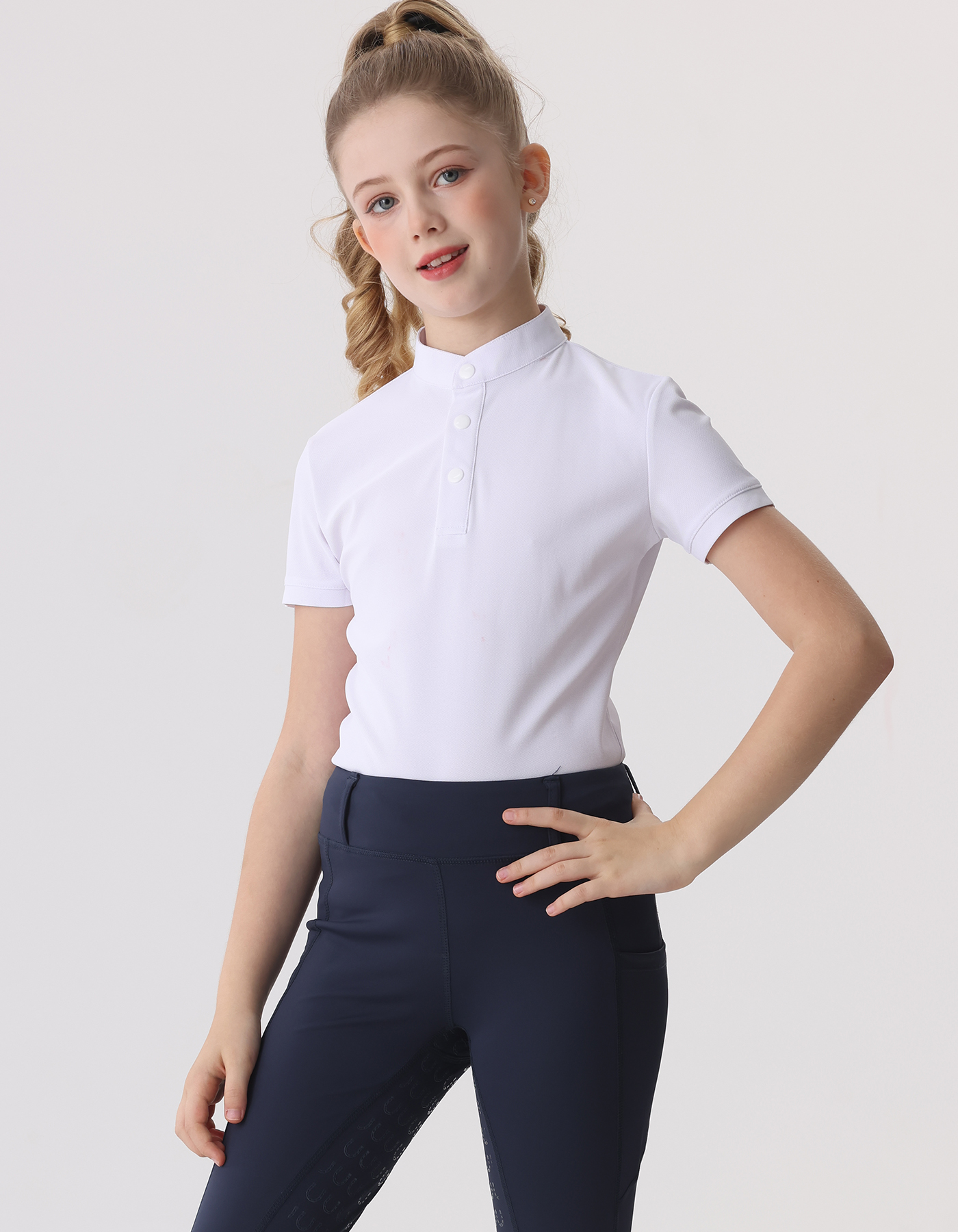 Summer Equestrian Clothing - Summer Children's Short sleeved Equestrian T-shirt