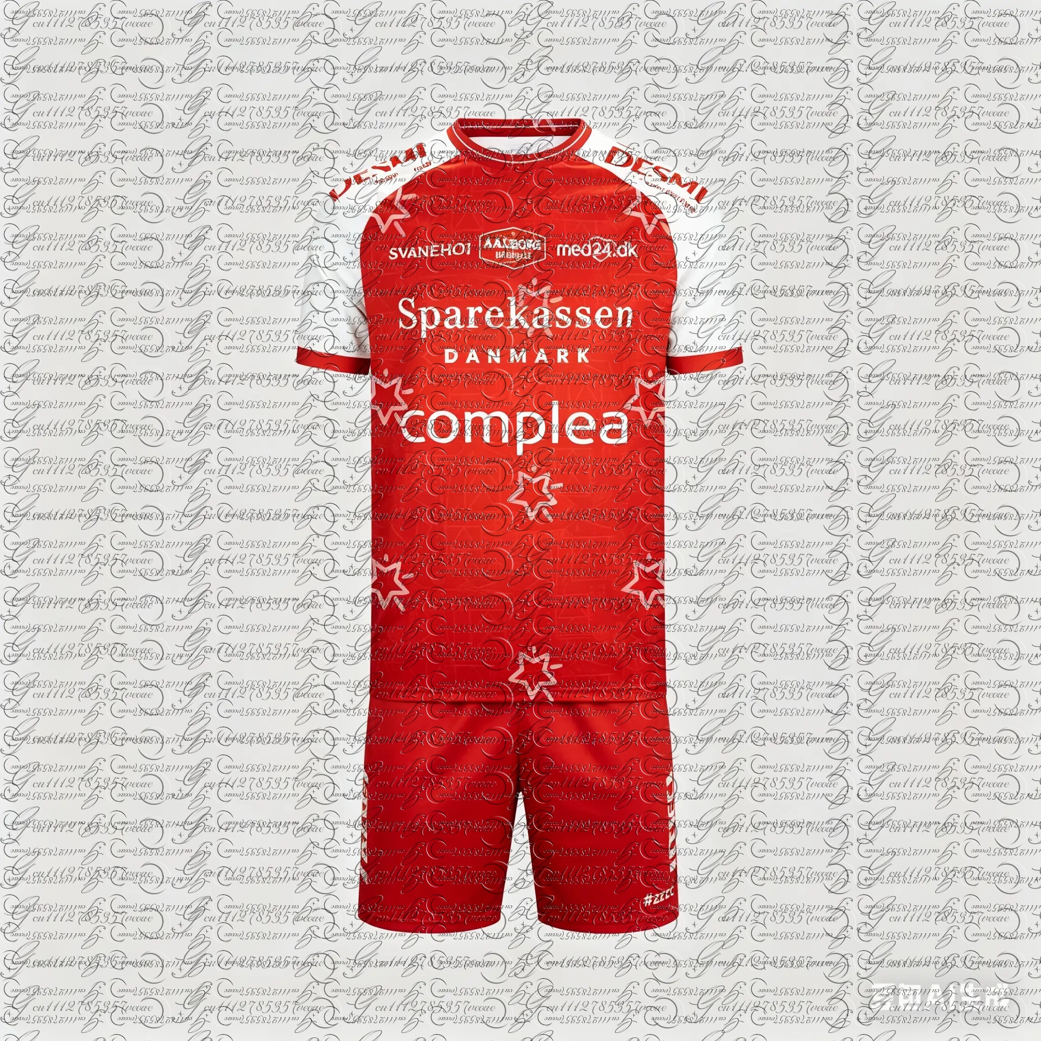 Summer Clothing H&M - 25-26 Aalborg Håndbold Handball jersey Training