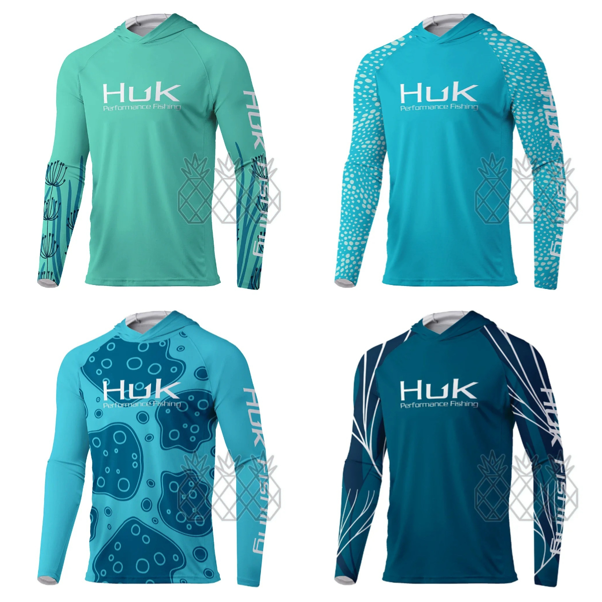 Summer De Clothing - HUK Fishing Clothing Men Performance Long