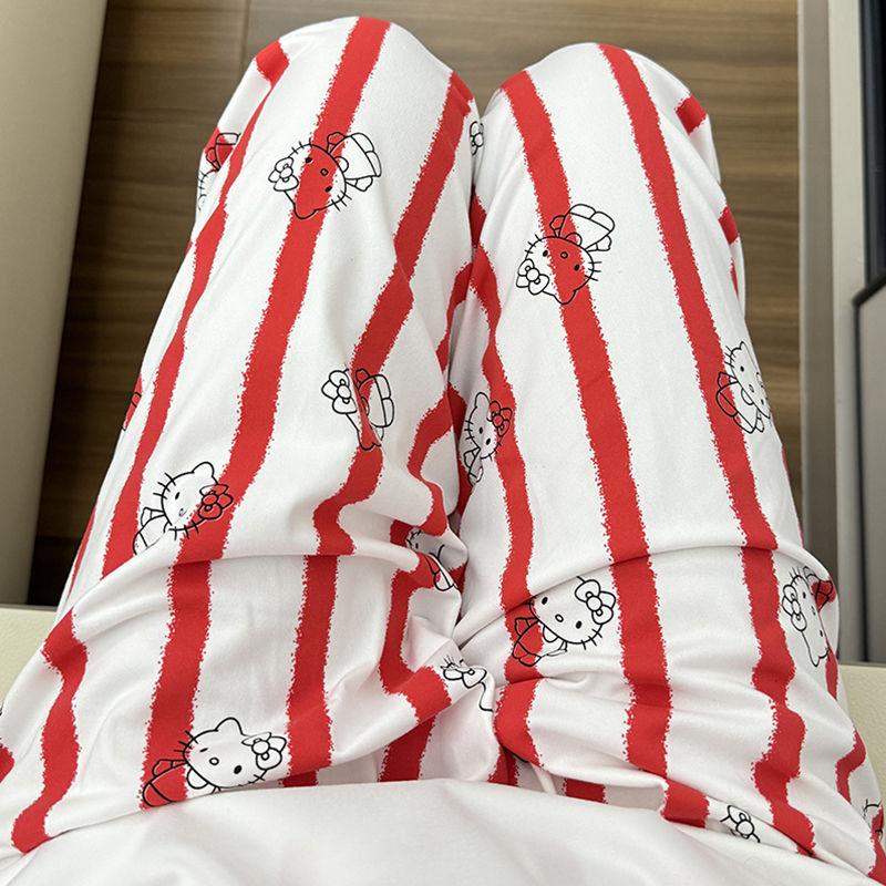 Summer Clothing Y2K - Sanrio Pants Hello Kitty Pajamas Pants