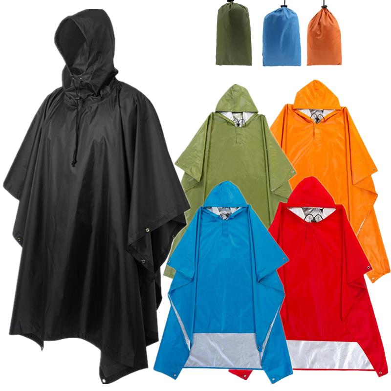Summer Rain Clothing - 3 in 1 Waterproof Adult Long