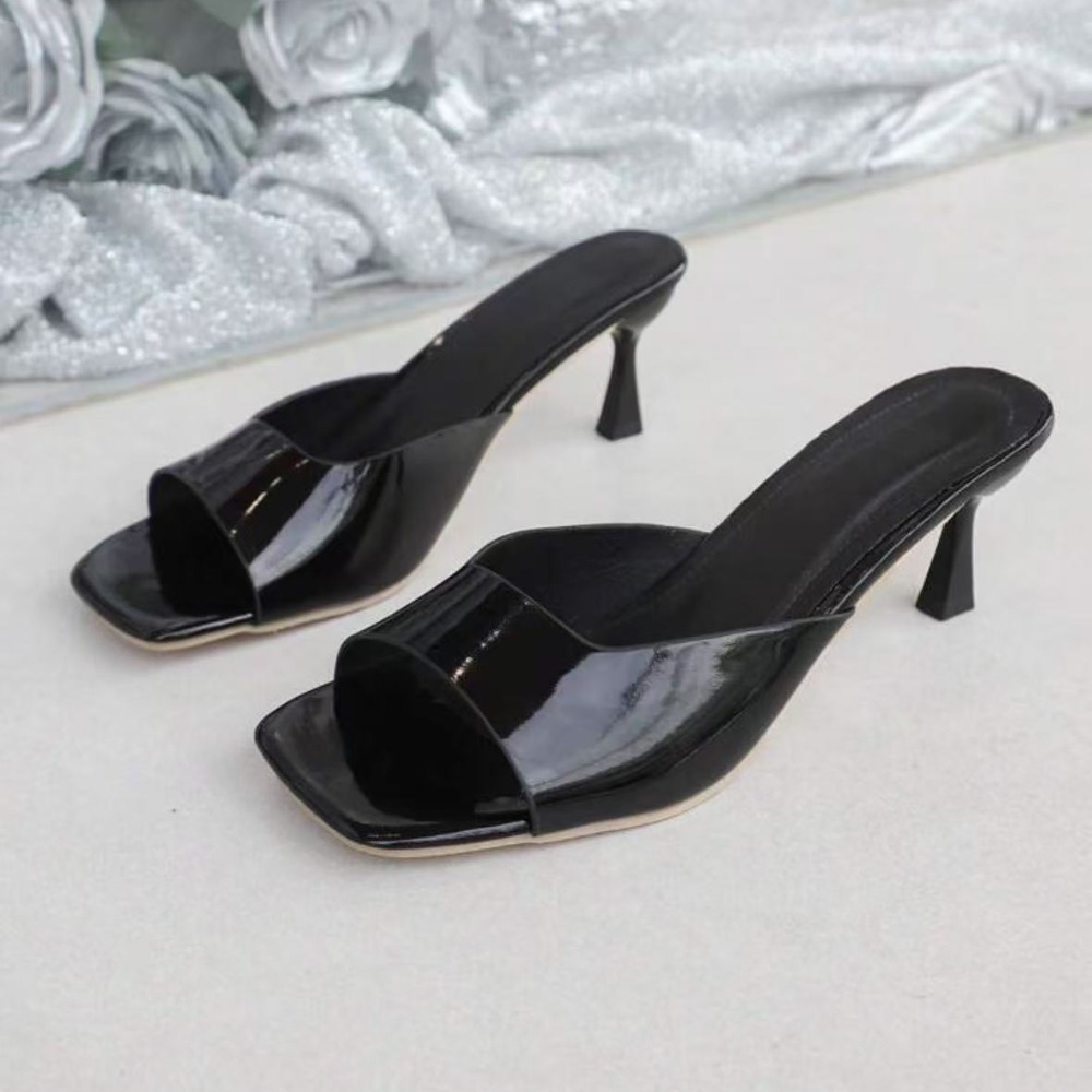 Summer Clothing Stores - Fashion Fish Mouth Slippers Summer Comfort