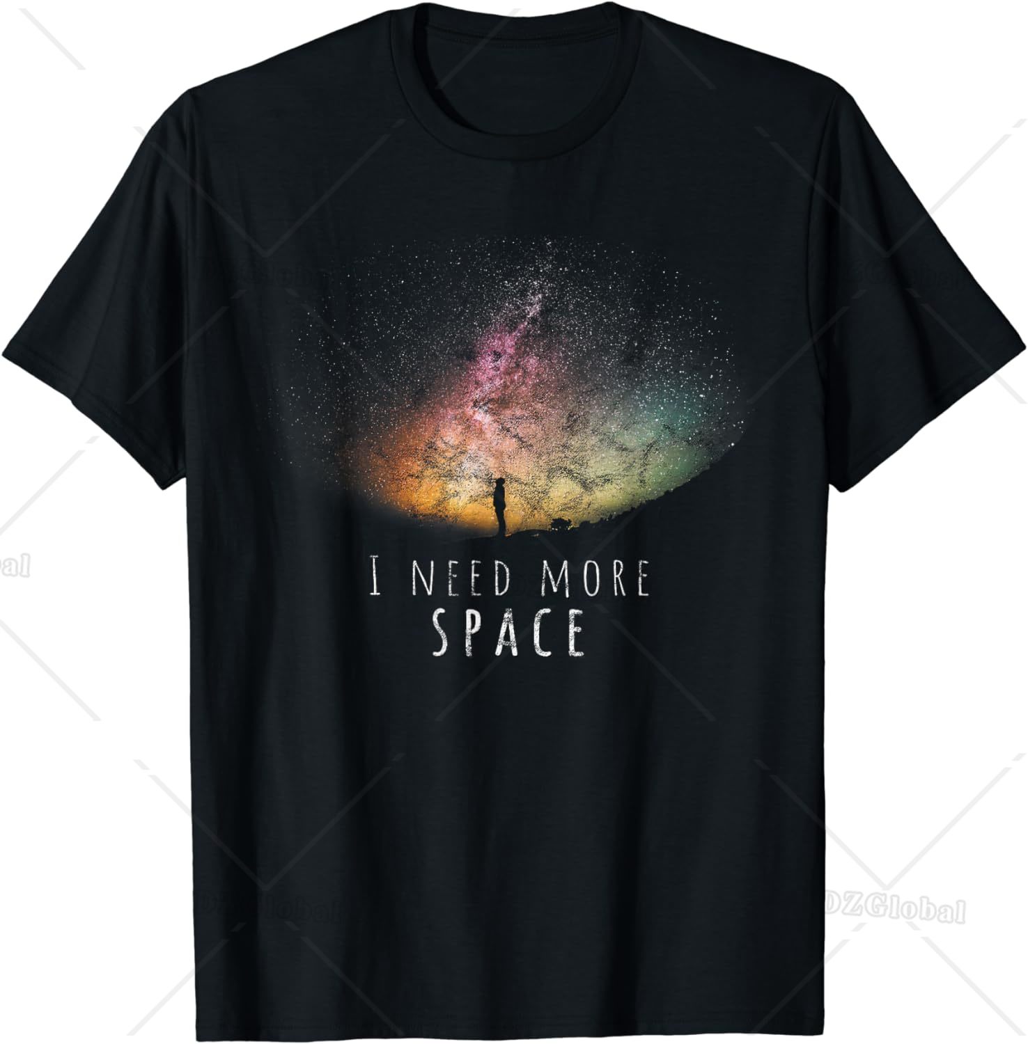 Summer Clothing Needs - I Need Space Night Sky Funny