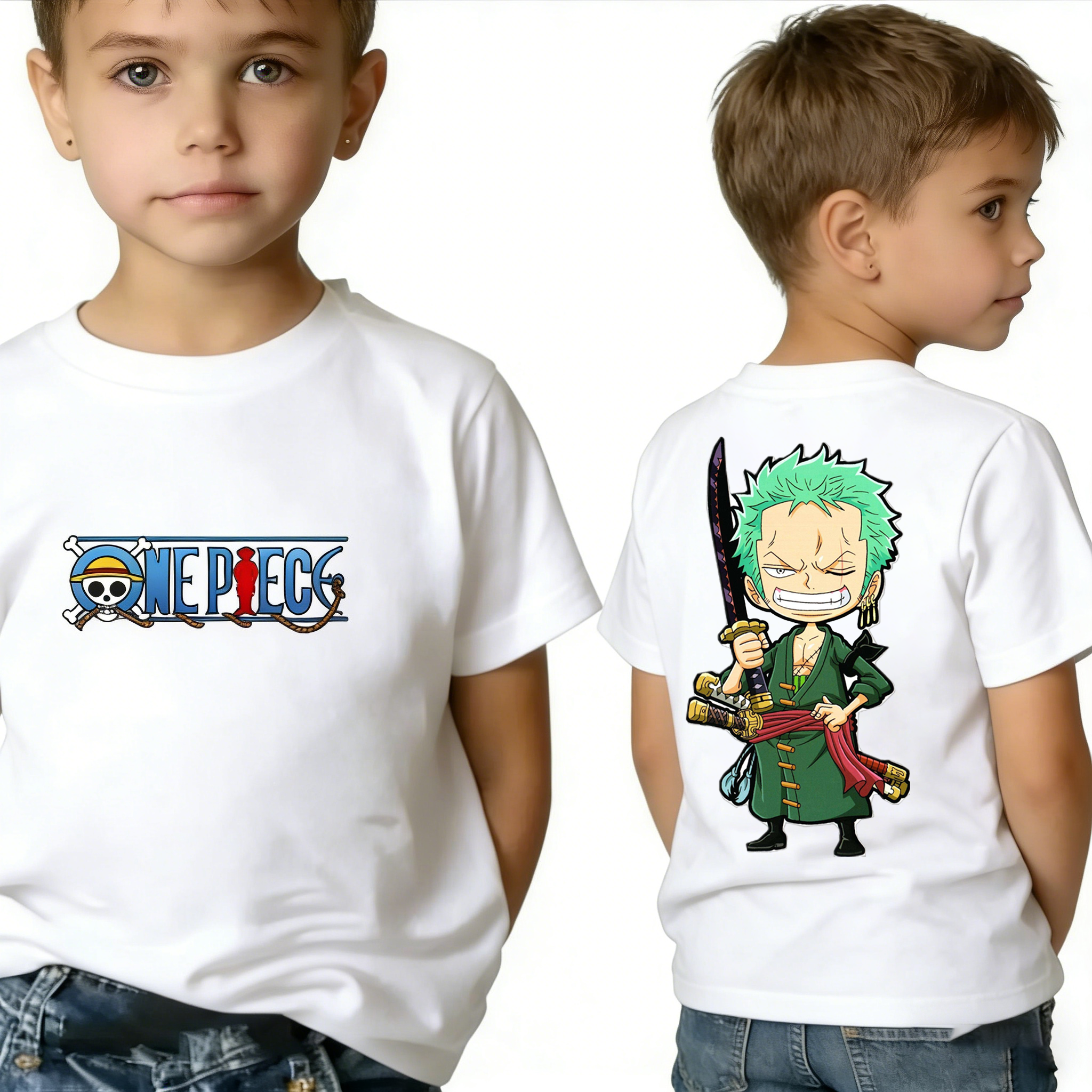 Summer Clothing For Japan - One Piece Boy's Girl's T Shirt