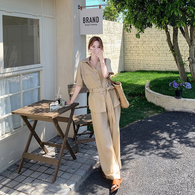 Summer Clothing Trends 2025 Women'S - Baggy Women's Pants Two Piece Set