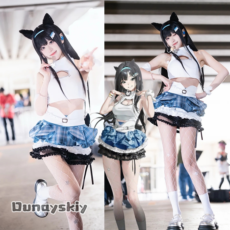 Summer Clothing Sets Women - Cosplay Anime T.T. STAR Idol Team