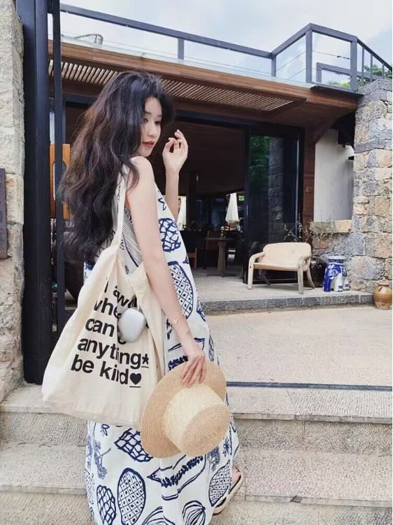 Summer Loose A-Line Vest Dress - Summer Clothing Tagline recensione e prezzo