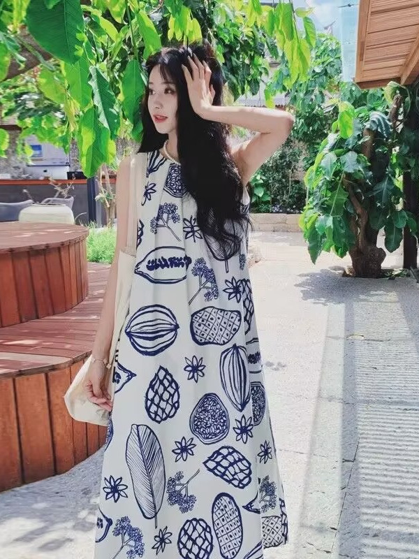 Summer Loose A-Line Vest Dress - Summer Clothing Tagline recensione e prezzo