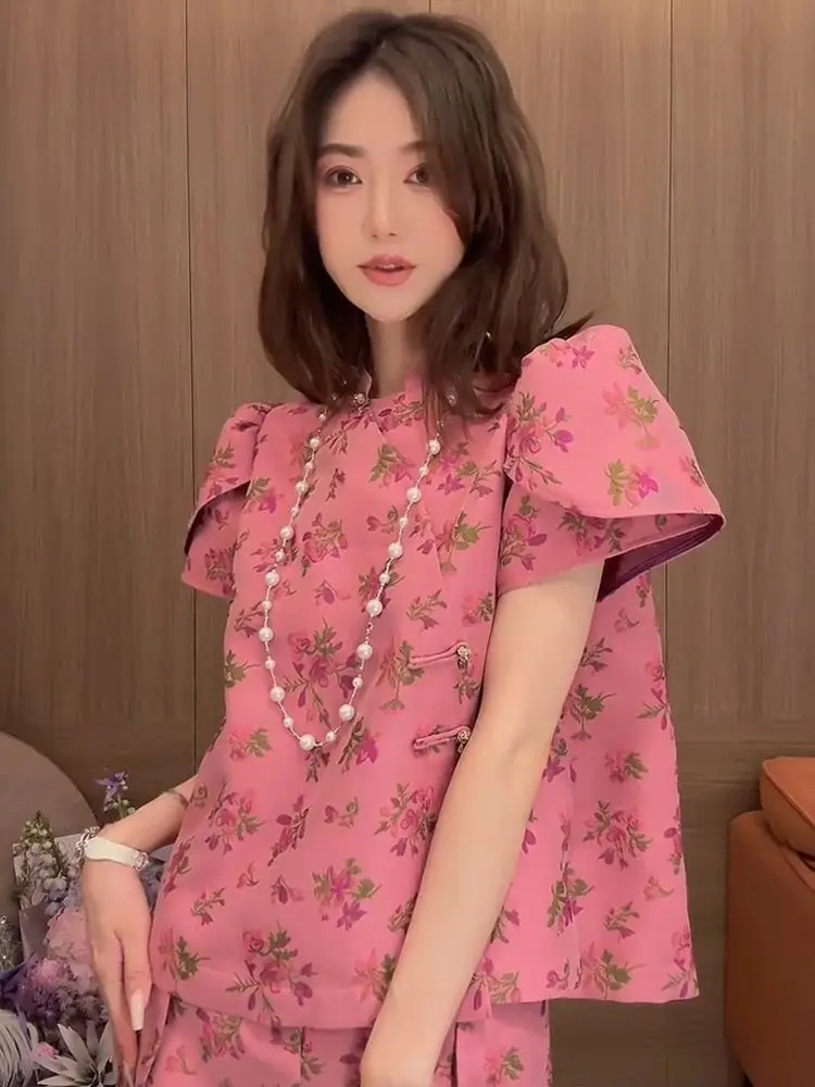 Flowers Female Shorts Cotton N - Summer Clothing Trends 2025 Women'S recensione e prezzo