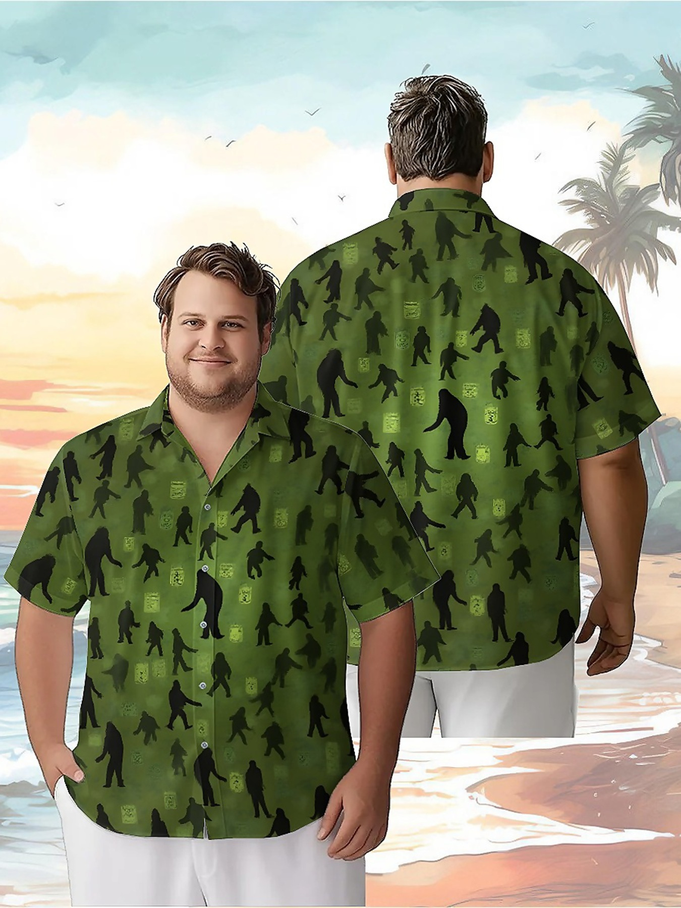 Men's Plus Size Hawaiian Shirt - Beach Shirt Hawaiian recensione e prezzo