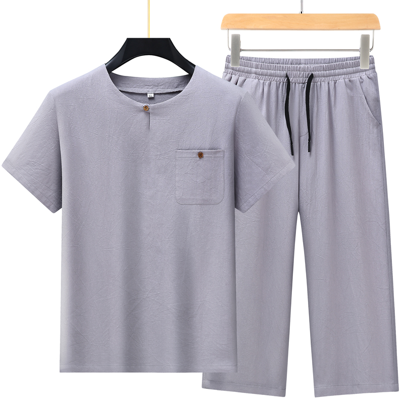 High-quality fashionable men's - Summer Clothing Linen recensione e prezzo