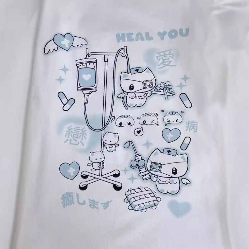 Anime Y2k Cartoon Kawaii Cat P - Summer Clothing Sets Women recensione e prezzo