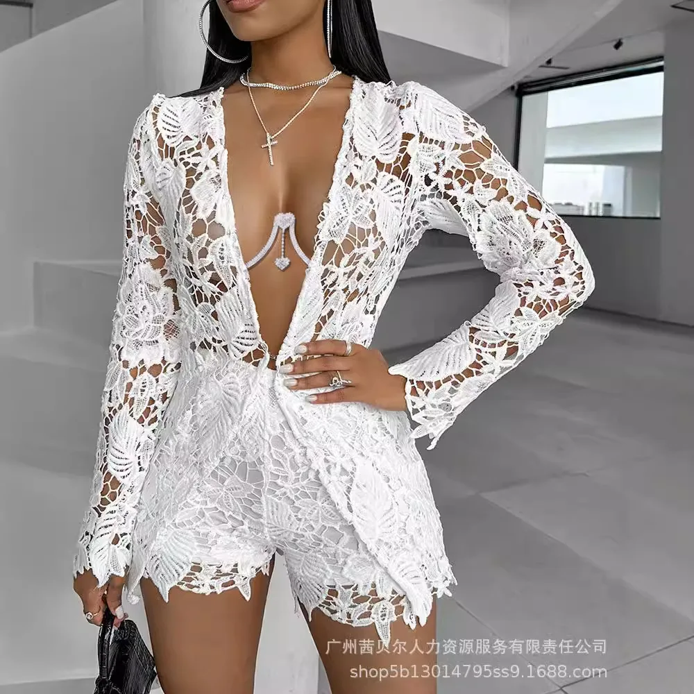 Women Sexy Short Sets Hollow O - Summer Clothing Linen recensione e prezzo