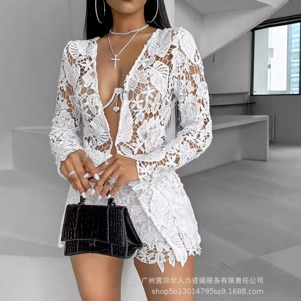 Women Sexy Short Sets Hollow O - Summer Clothing Linen recensione e prezzo