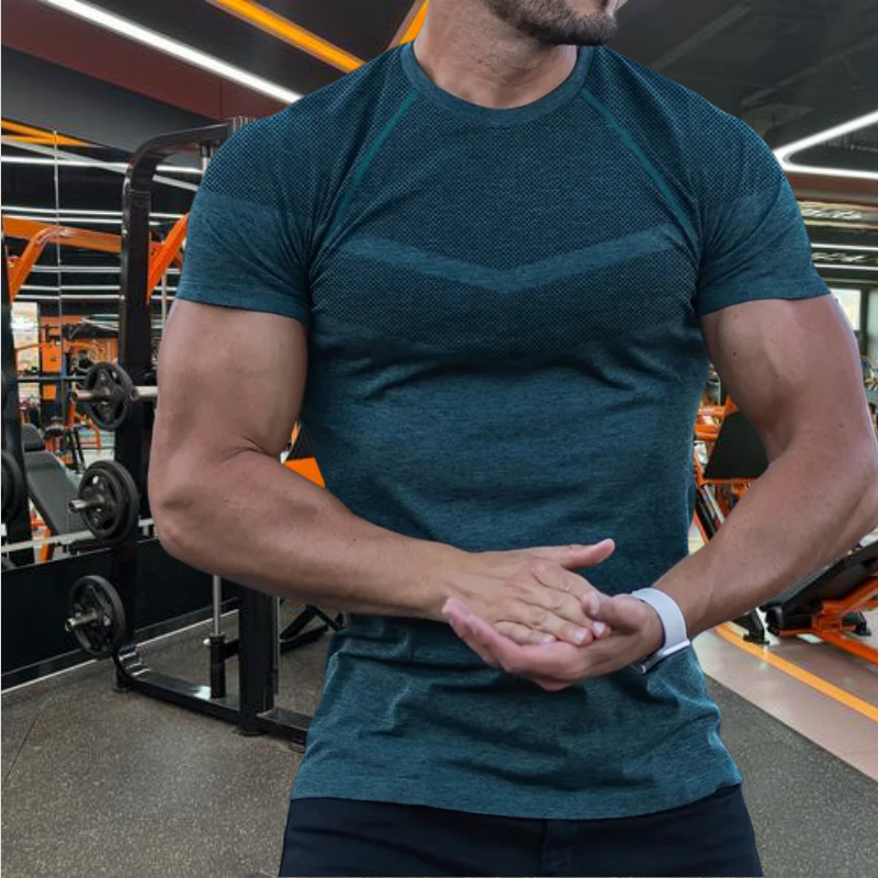 2025 Men's gyms sports T-shirt - Summer Clothing Men 2025 recensione e prezzo