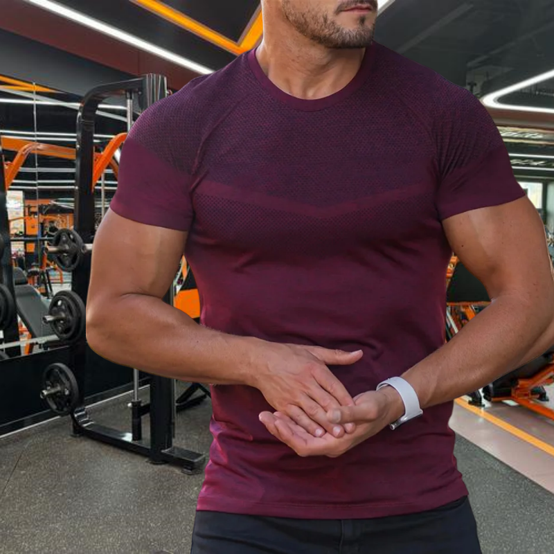 2025 Men's gyms sports T-shirt - Summer Clothing Men 2025 recensione e prezzo