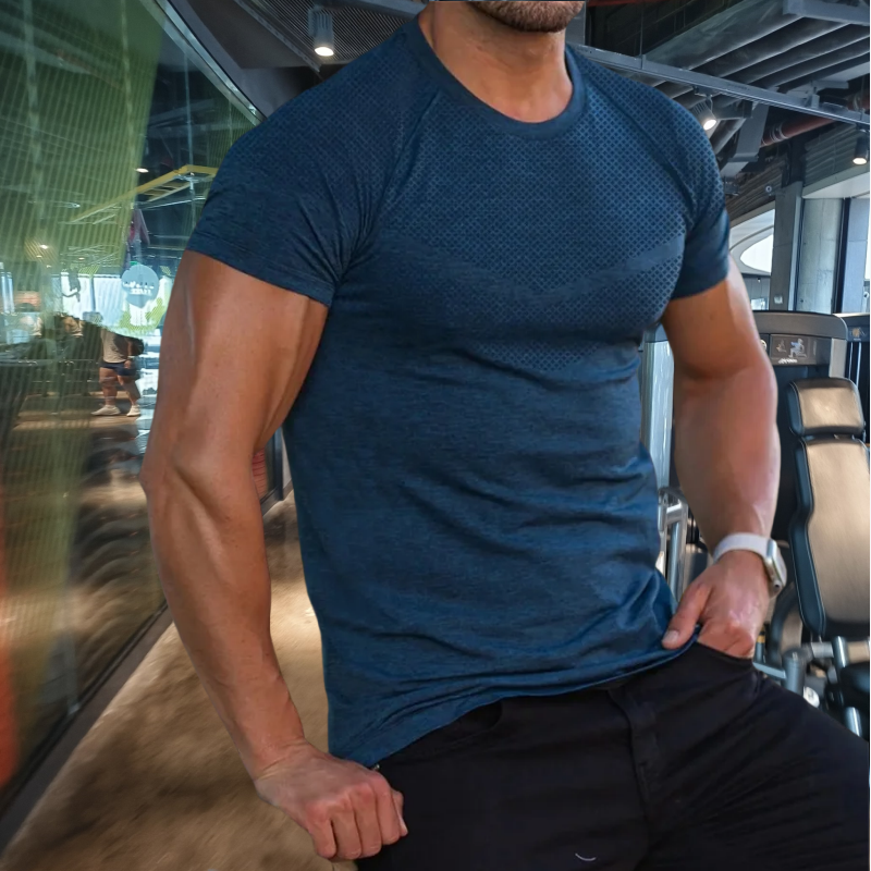 2025 Men's gyms sports T-shirt - Summer Clothing Men 2025 recensione e prezzo