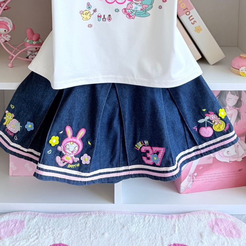 Japanese Sweet Skirt Sets Summ - Summer Clothing Y2K recensione e prezzo