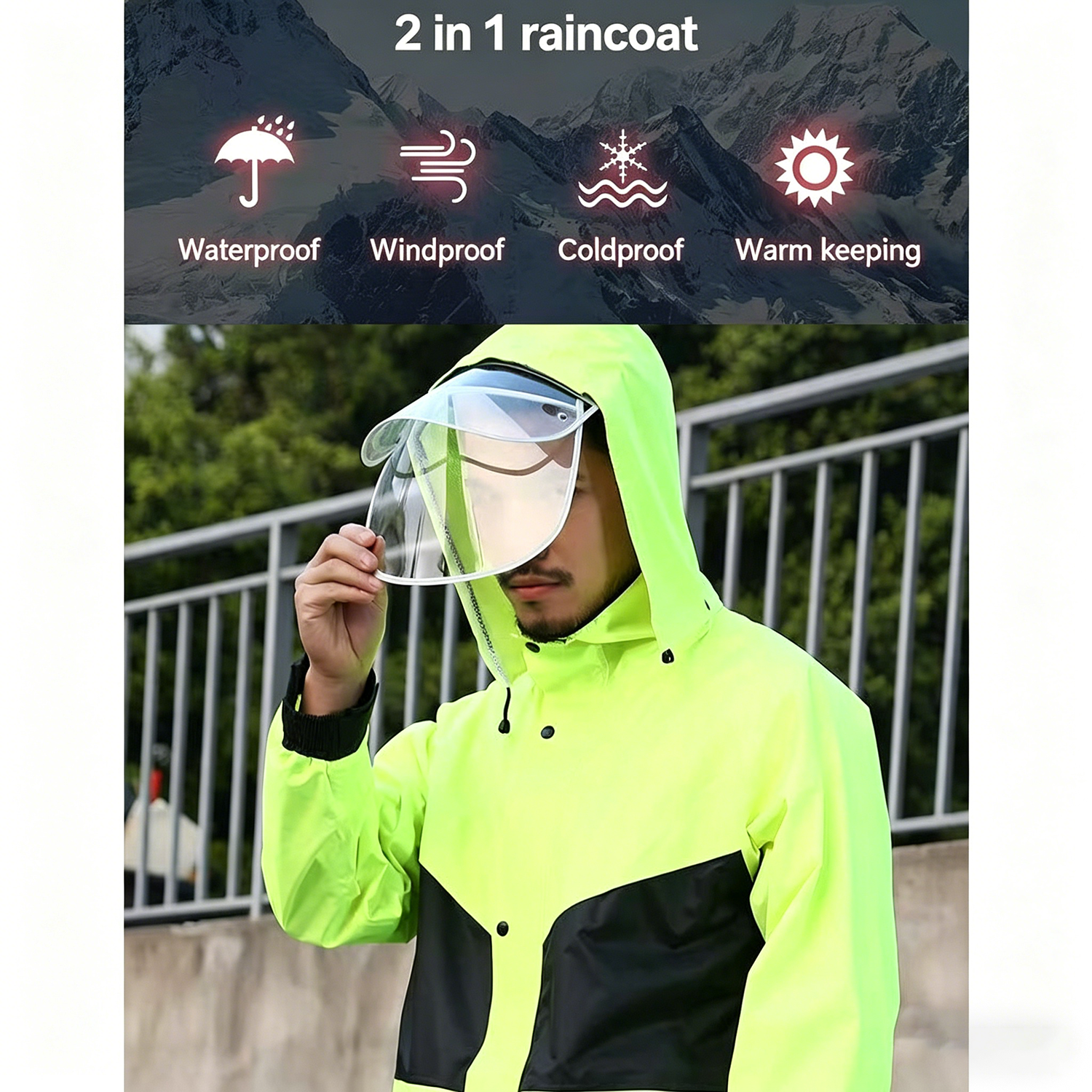 Motorcycle Raincoat Suits Men  - Summer Rain Clothing recensione e prezzo