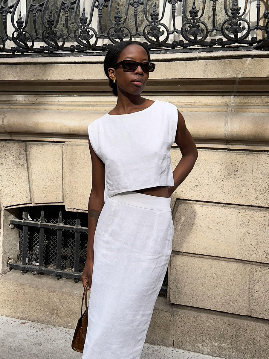 Bornladies Cotton Linen Vest H - Summer Clothing Linen recensione e prezzo
