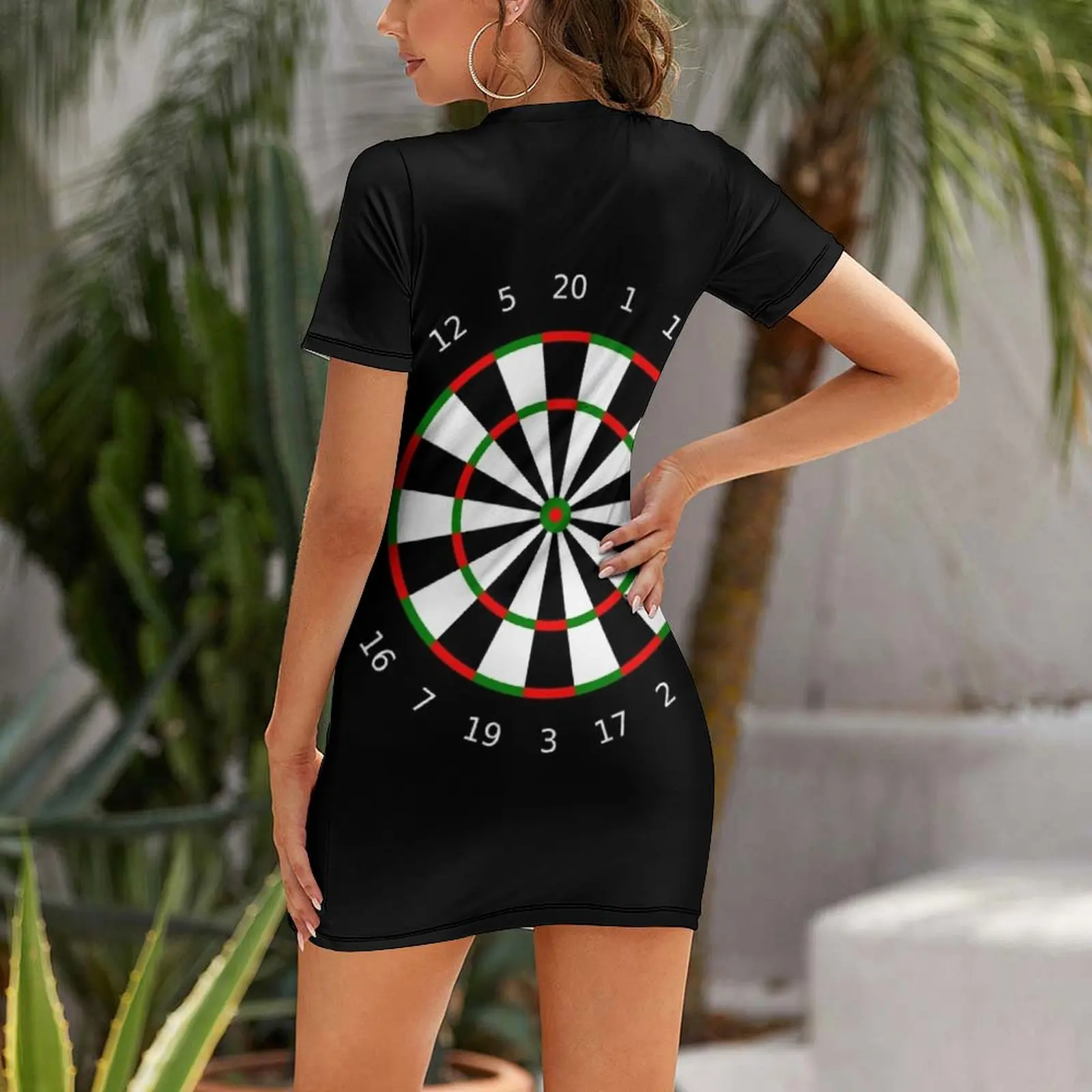 dart board black Short-Sleeved - Summer Clothing Trends 2025 Women'S recensione e prezzo