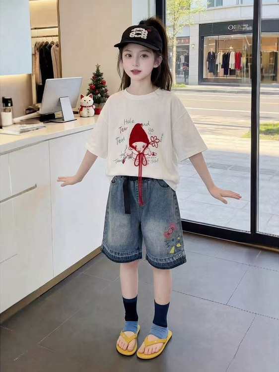 Girls Summer Short Sleeve T-Sh - Summer Clothing Online recensione e prezzo