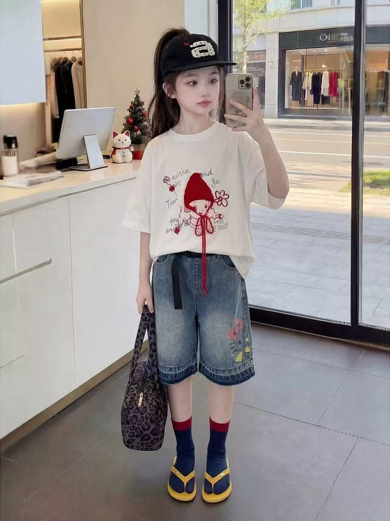 Girls Summer Short Sleeve T-Sh - Summer Clothing Online recensione e prezzo