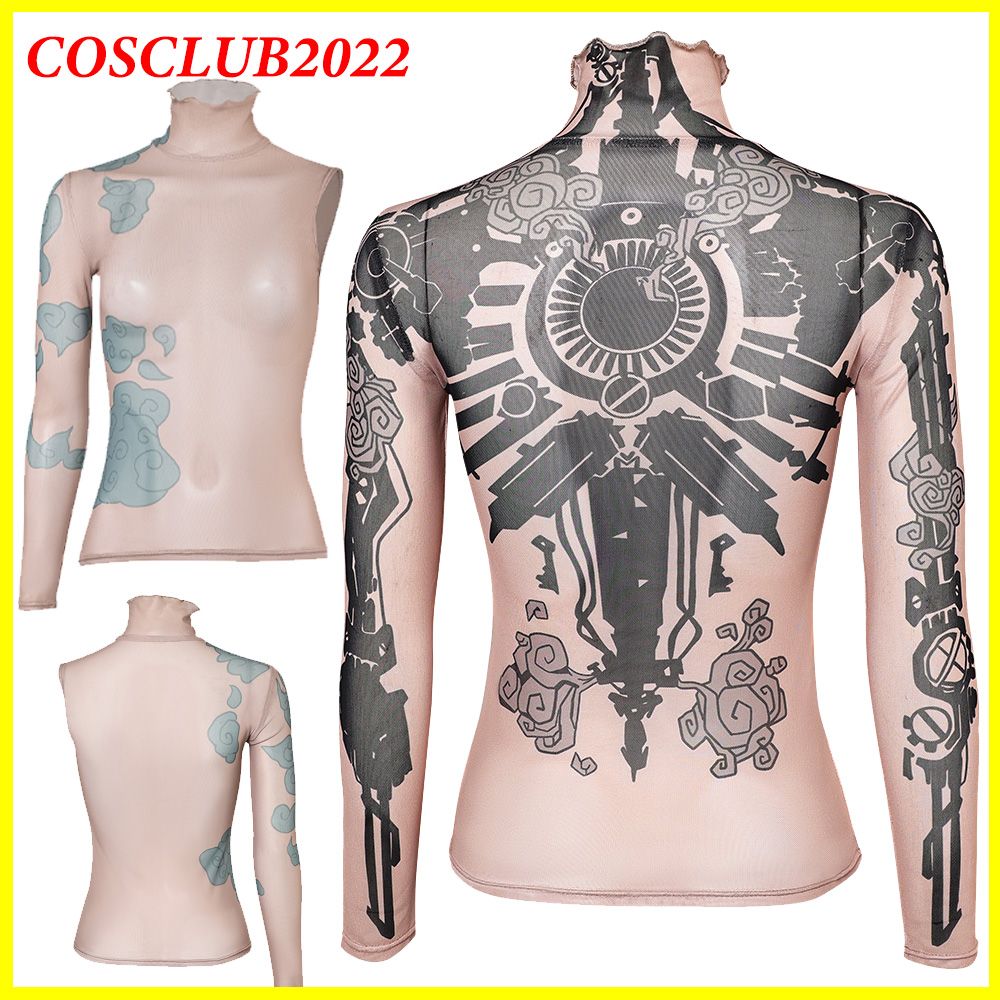 Women Arcane Jinx Cosplay Shir - Summer Clothing Modest recensione e prezzo