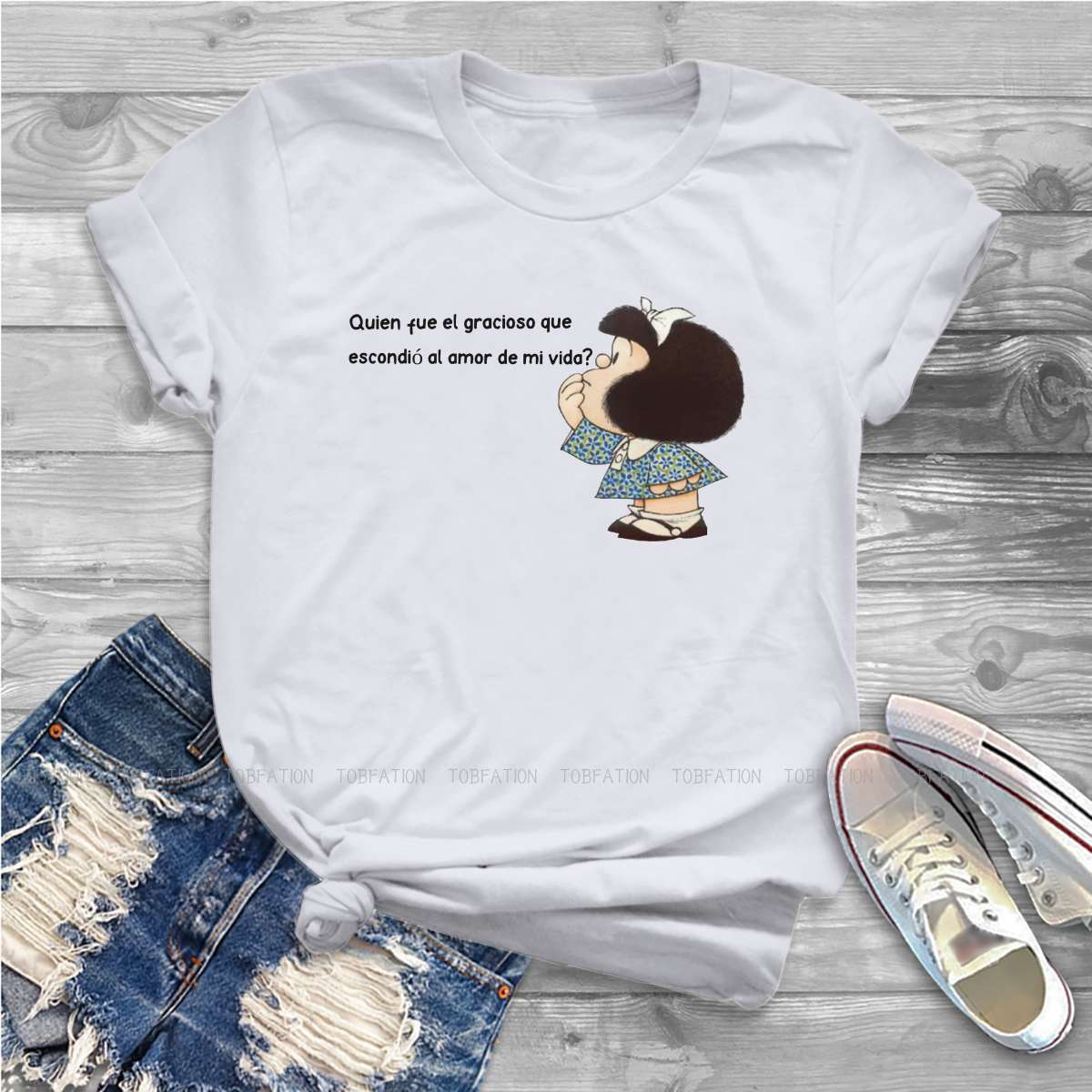 Words Essential Feminine Cloth - Summer Clothing Words recensione e prezzo
