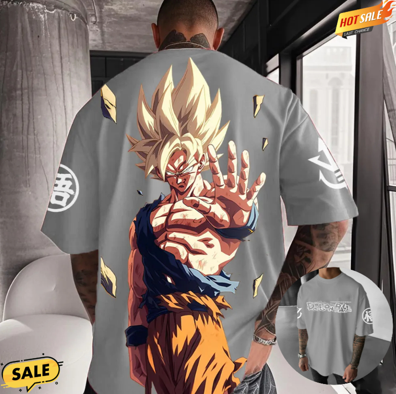Son Goku Anime Dragon Ball 202 - Summer Clothing Men 2025 recensione e prezzo