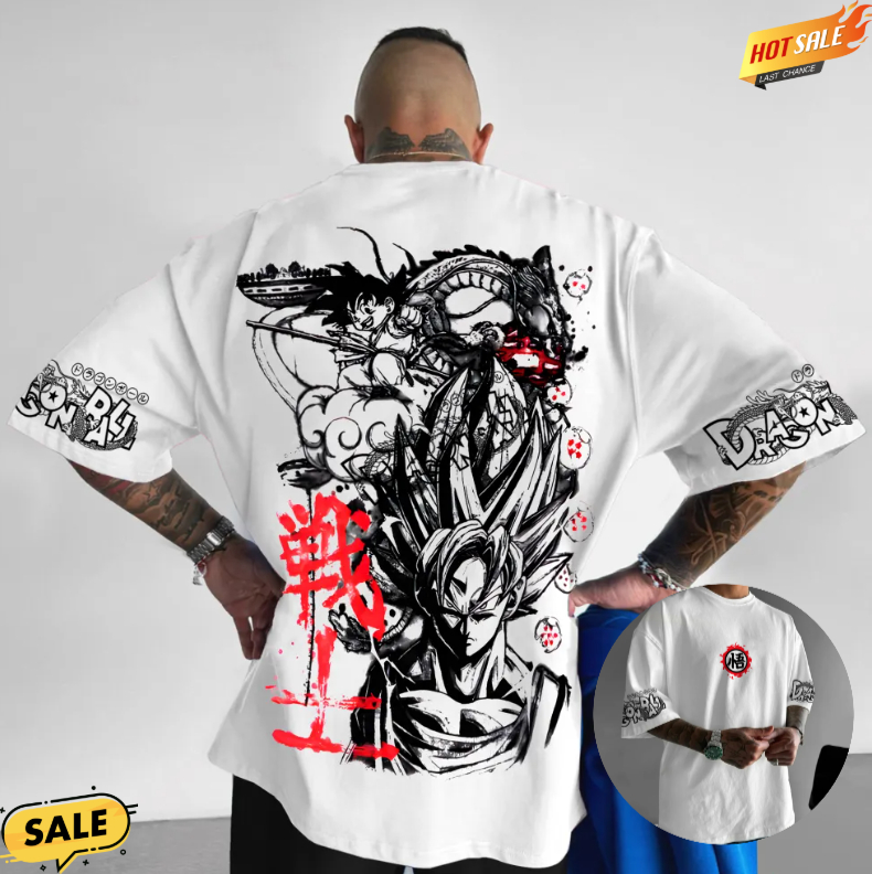 Son Goku Anime Dragon Ball 202 - Summer Clothing Men 2025 recensione e prezzo