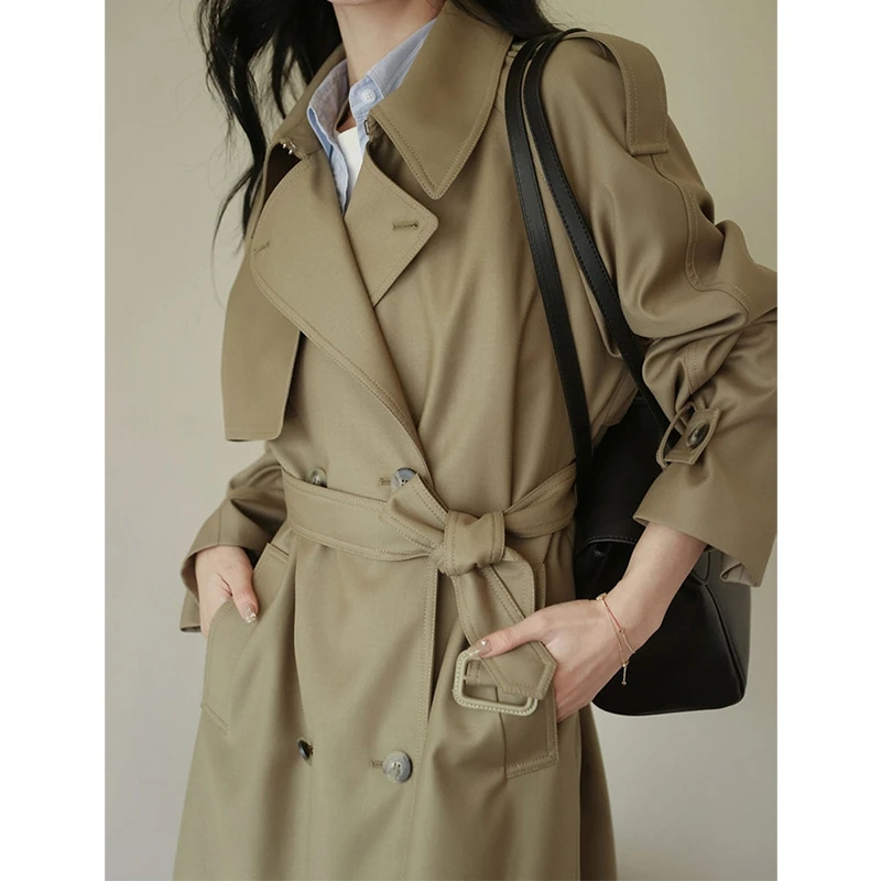 2025 Autumn Women's Trench Coa - Summer Clothing Women Over 50 recensione e prezzo