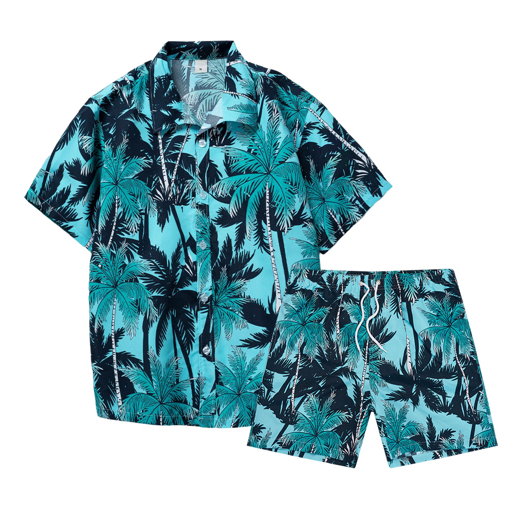 Hawaiian Coconut Tree 3D Print - Beach Shirt Hawaiian recensione e prezzo