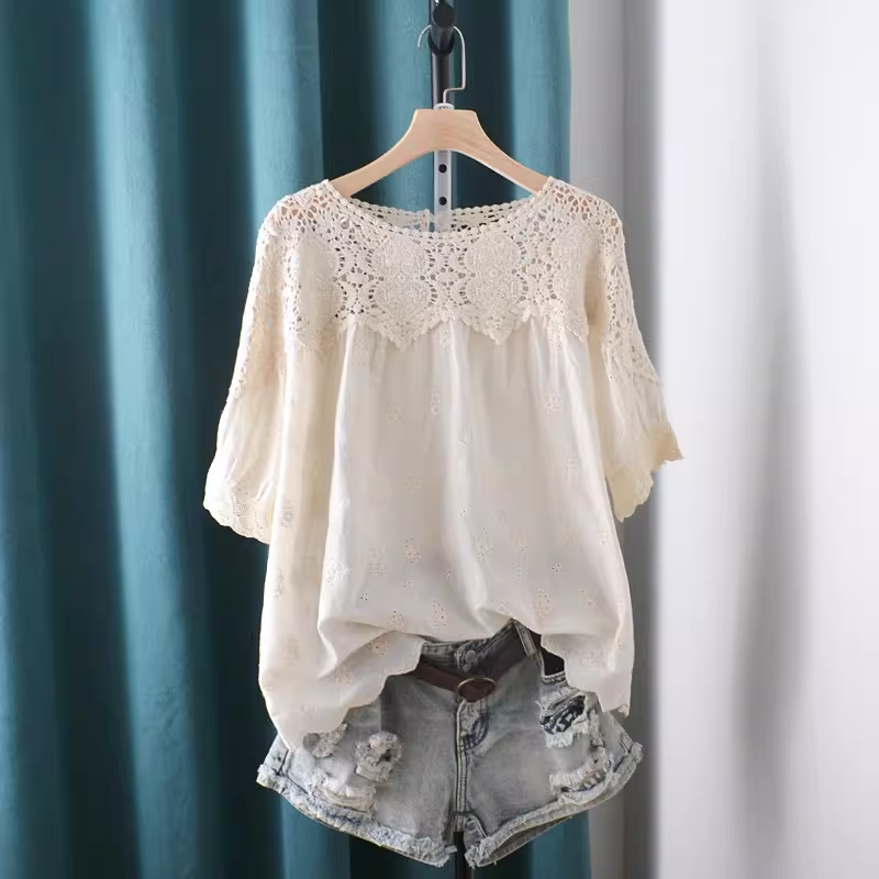 2026 Hollow Out Lace Patchwork - Summer Clothing For Japan recensione e prezzo