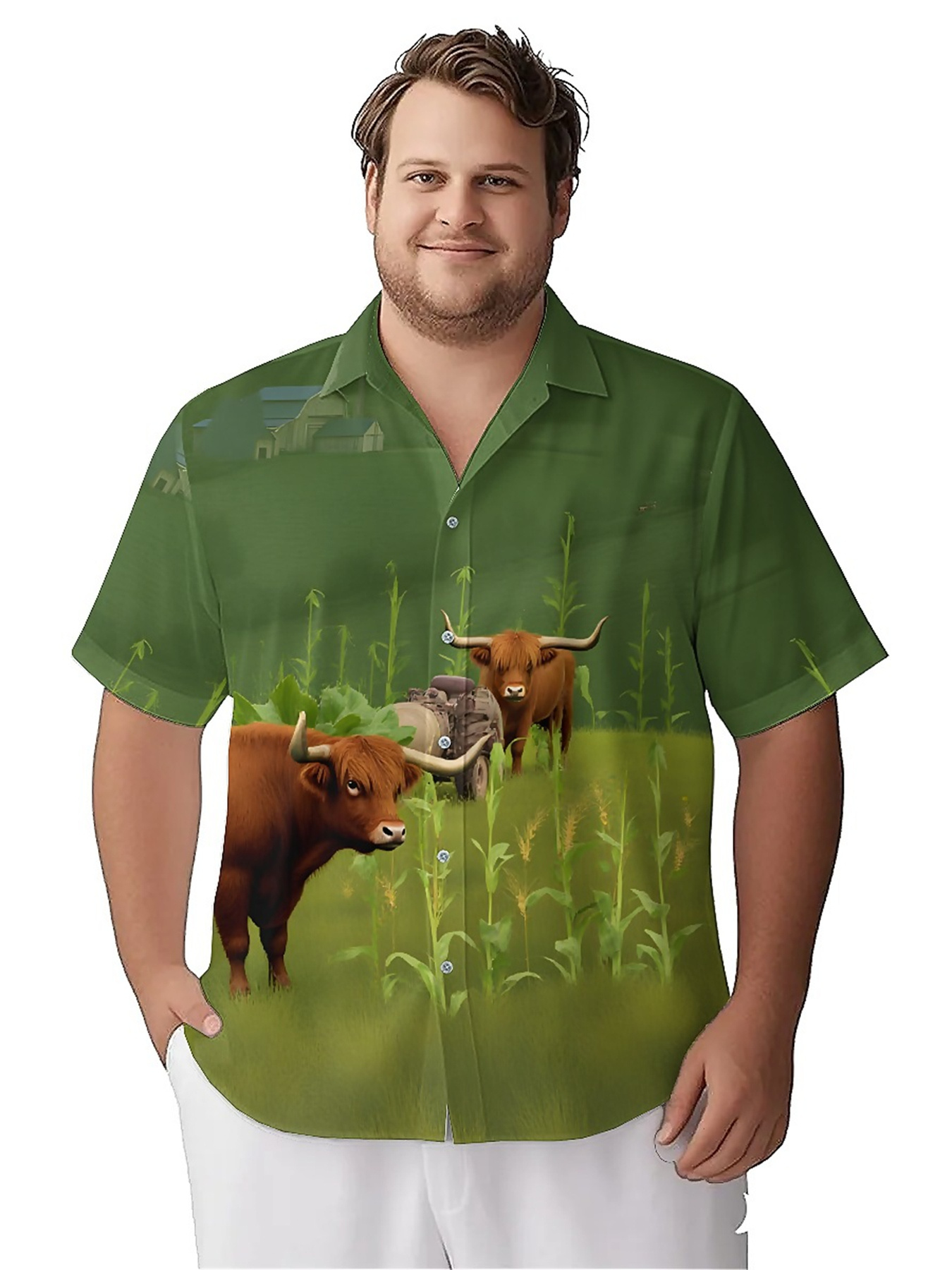 Men's Plus Size Hawaiian Shirt - Beach Shirt Hawaiian recensione e prezzo