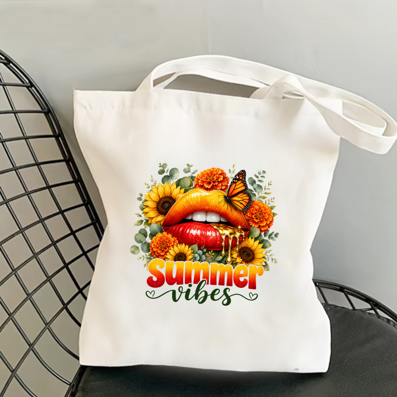 2PCS Colorful Lips Flowers But - Summer Clothing Vibes recensione e prezzo