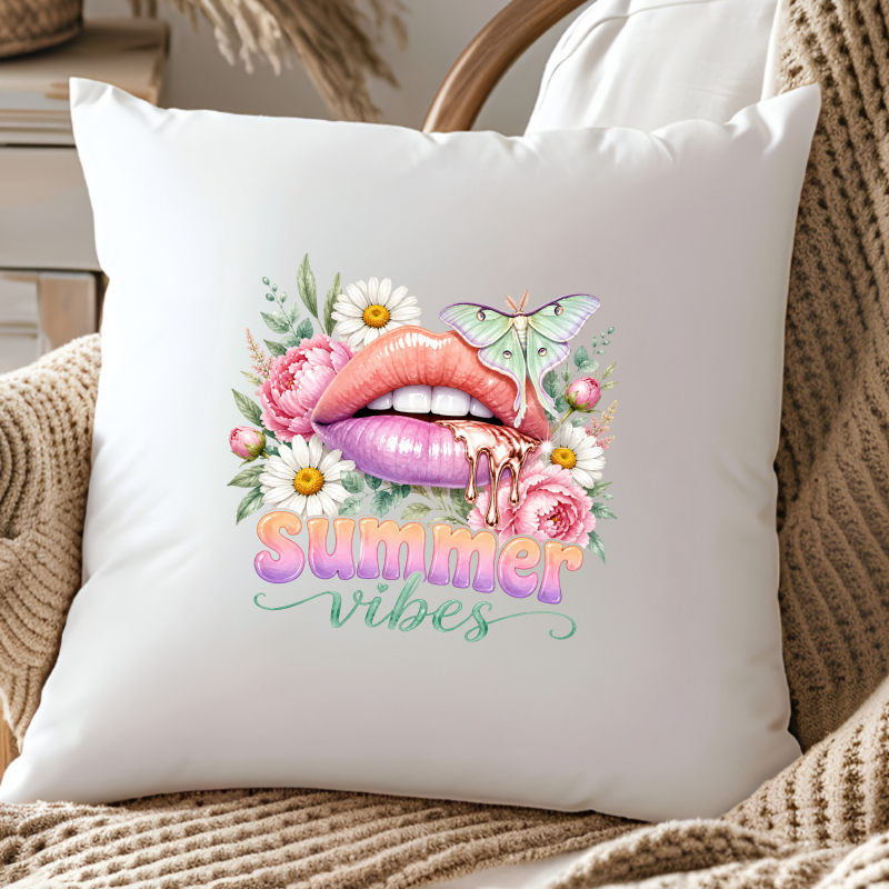 2PCS Colorful Lips Flowers But - Summer Clothing Vibes recensione e prezzo