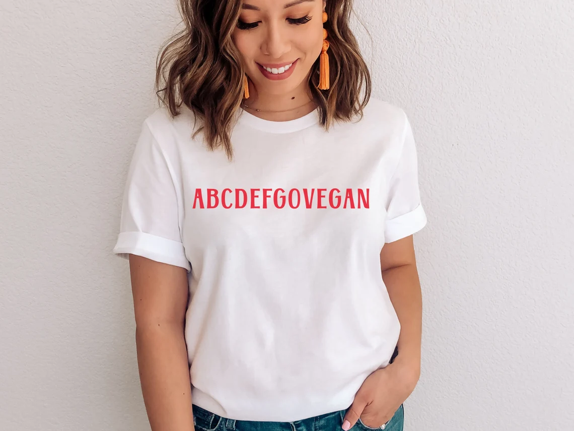 Skuggnas Go Vegan Funny Graphi - Summer Clothing Vibes recensione e prezzo