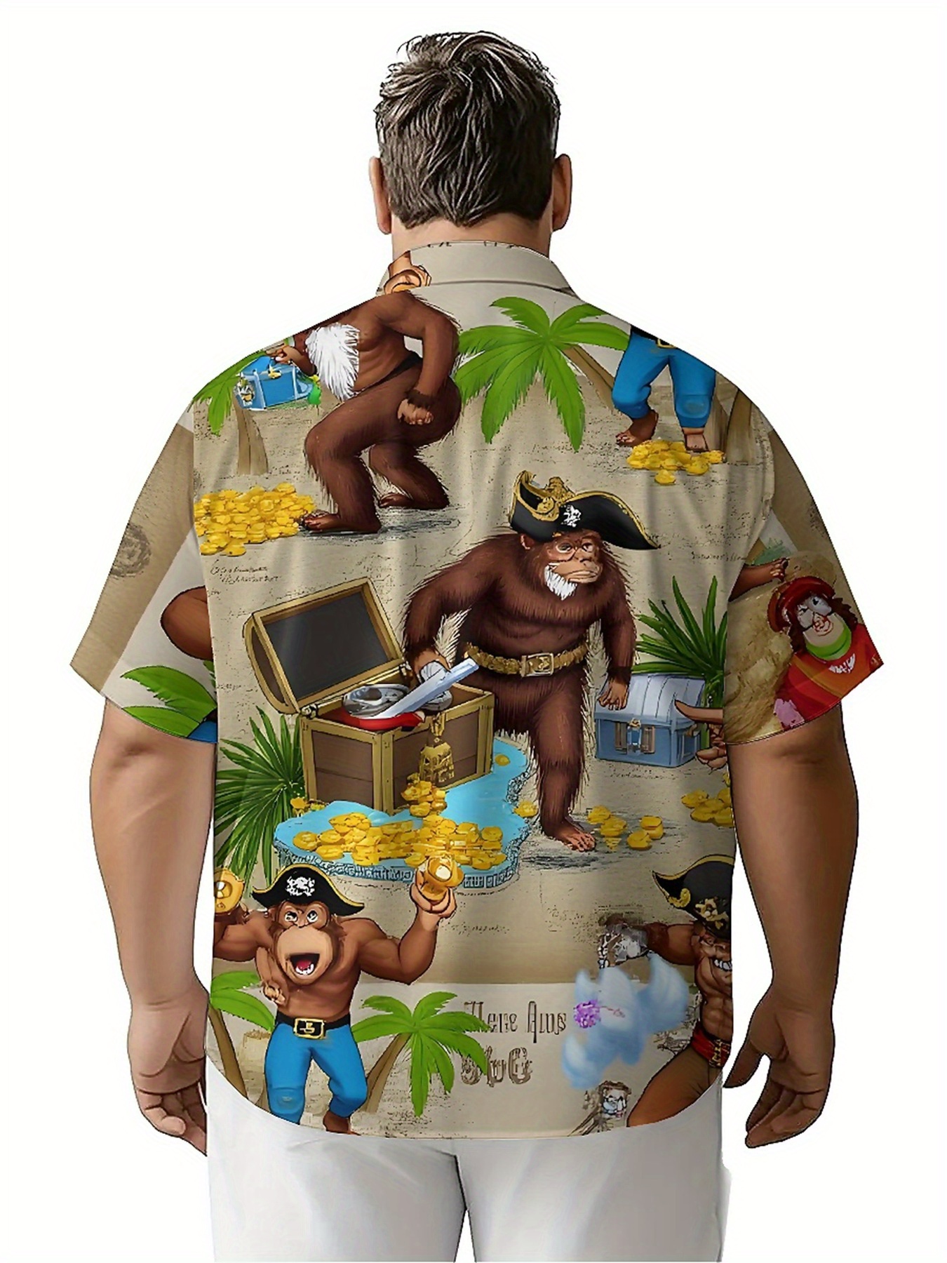 Men's Plus Size Hawaiian Shirt - Beach Shirt Hawaiian recensione e prezzo