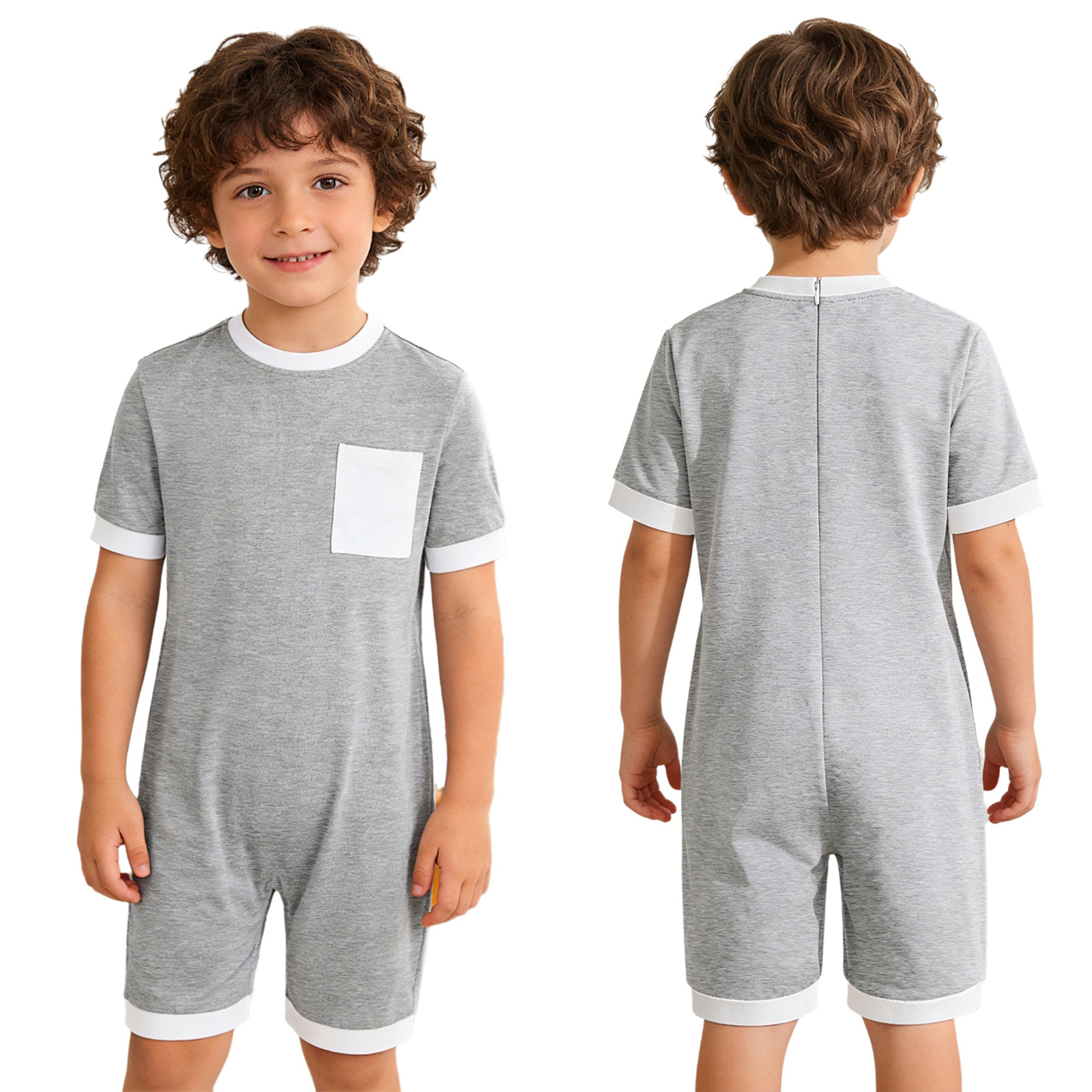 Children Back Zipper Anti-Stri - Summer Clothing Needs recensione e prezzo