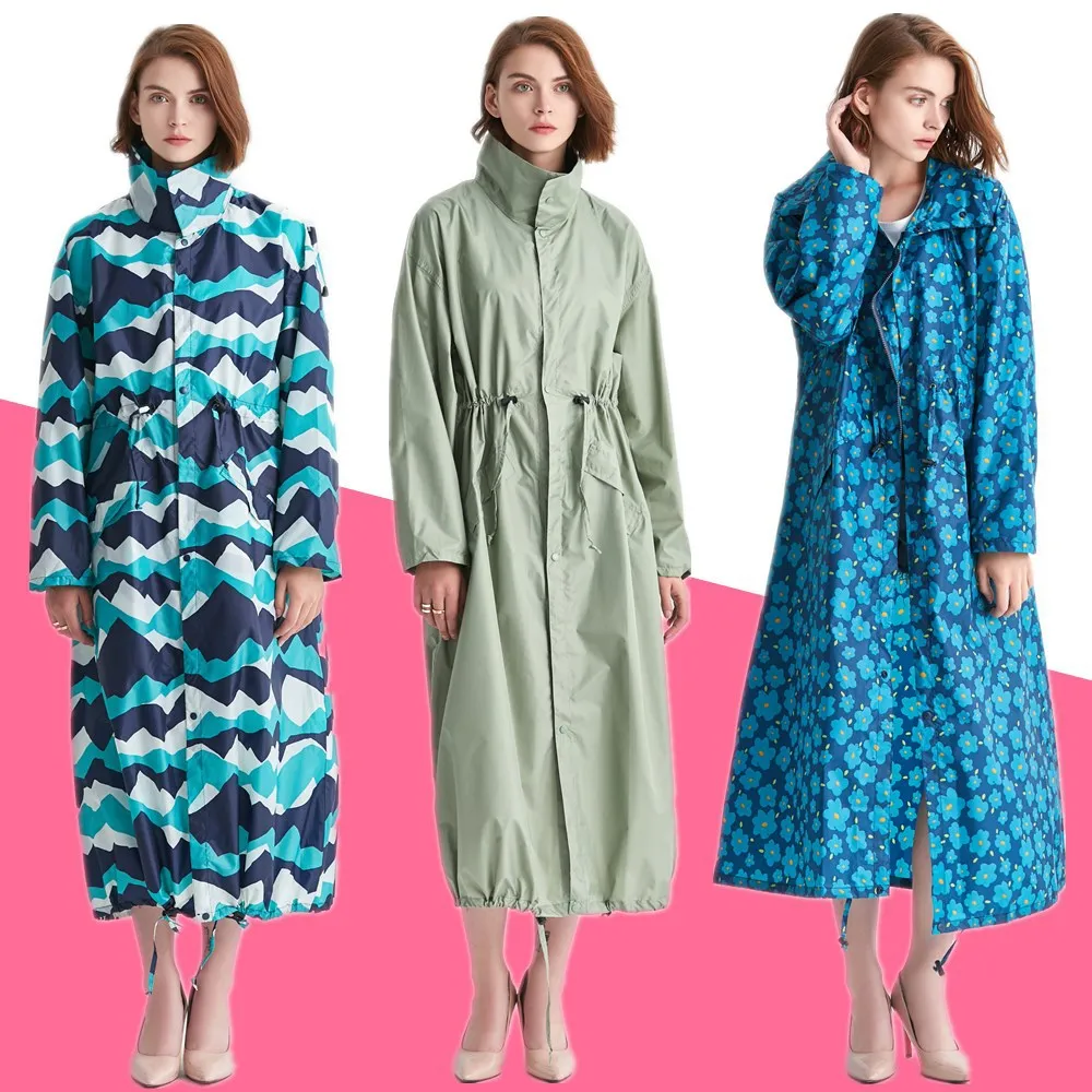 Long Raincoat Women Waterproof - Summer Rain Clothing recensione e prezzo