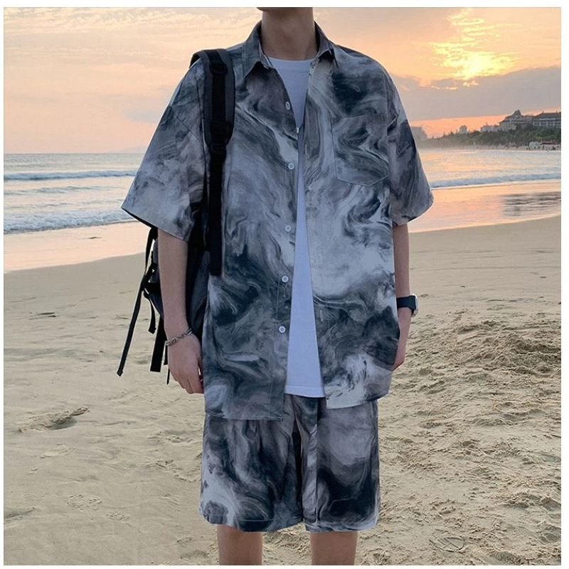 Men's Hawaiian Beach Tie Dye S - Beach Shirt Hawaiian recensione e prezzo