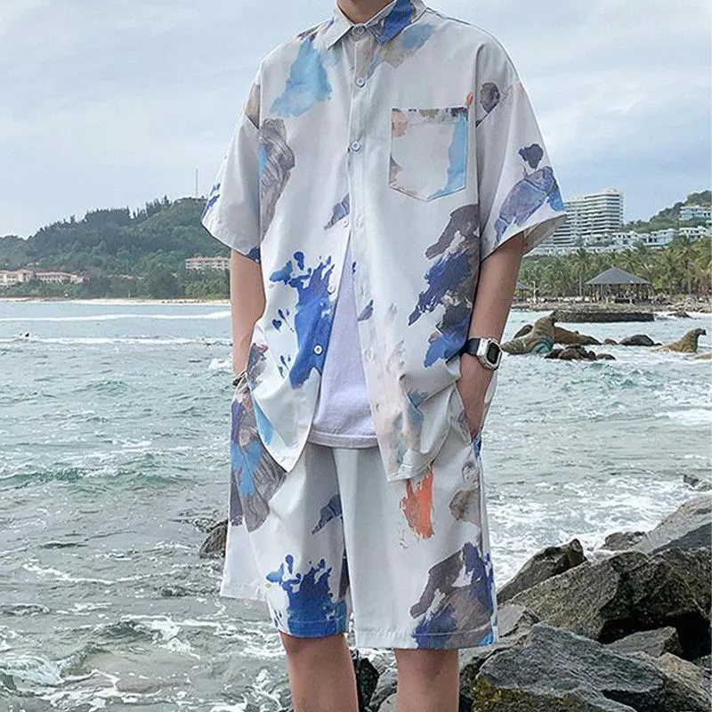 Men's Hawaiian Ice Silk Printe - Beach Shirt Hawaiian recensione e prezzo