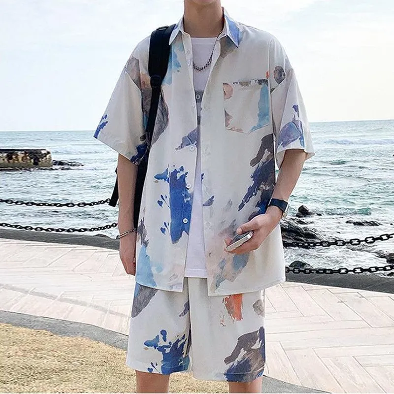 Men's Hawaiian Ice Silk Printe - Beach Shirt Hawaiian recensione e prezzo