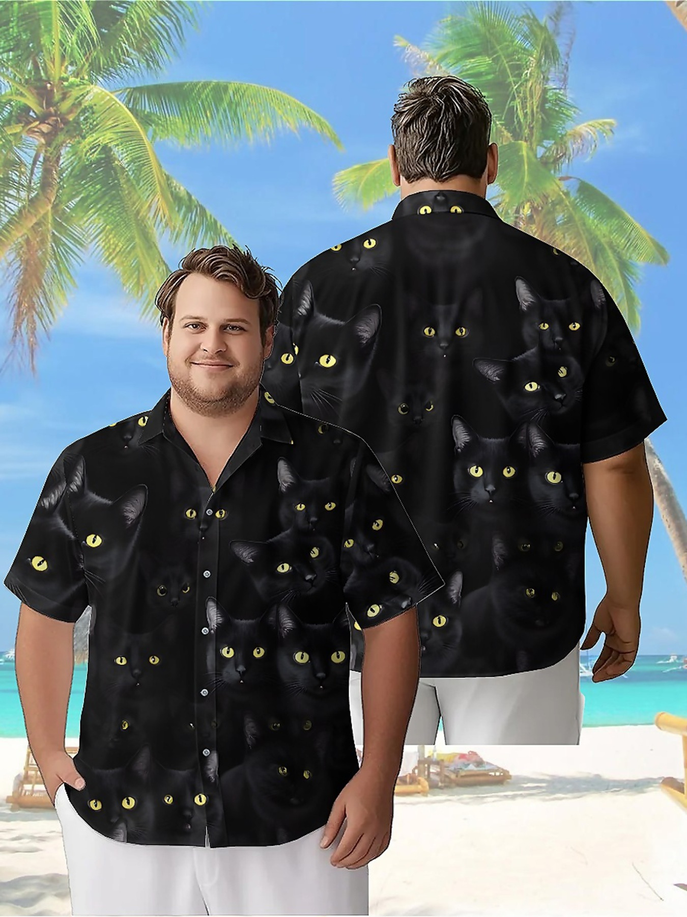 Men's Plus Size Hawaiian Shirt - Beach Shirt Hawaiian recensione e prezzo
