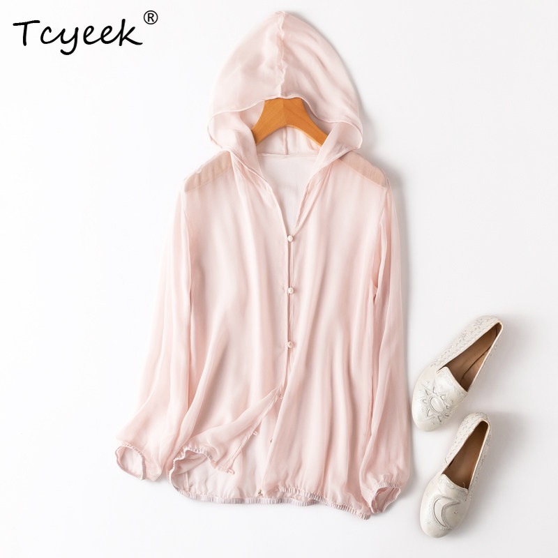 Tcyeek 100% Real Mulberry Silk - Summer Clothing Us recensione e prezzo