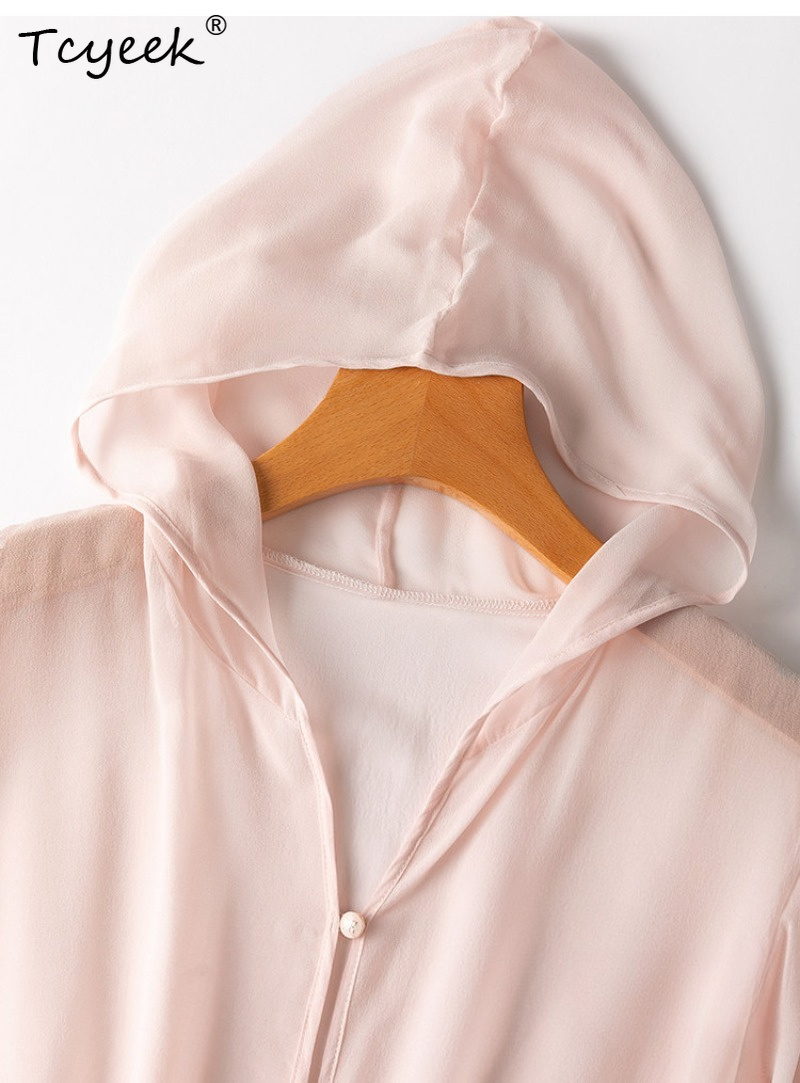 Tcyeek 100% Real Mulberry Silk - Summer Clothing Us recensione e prezzo